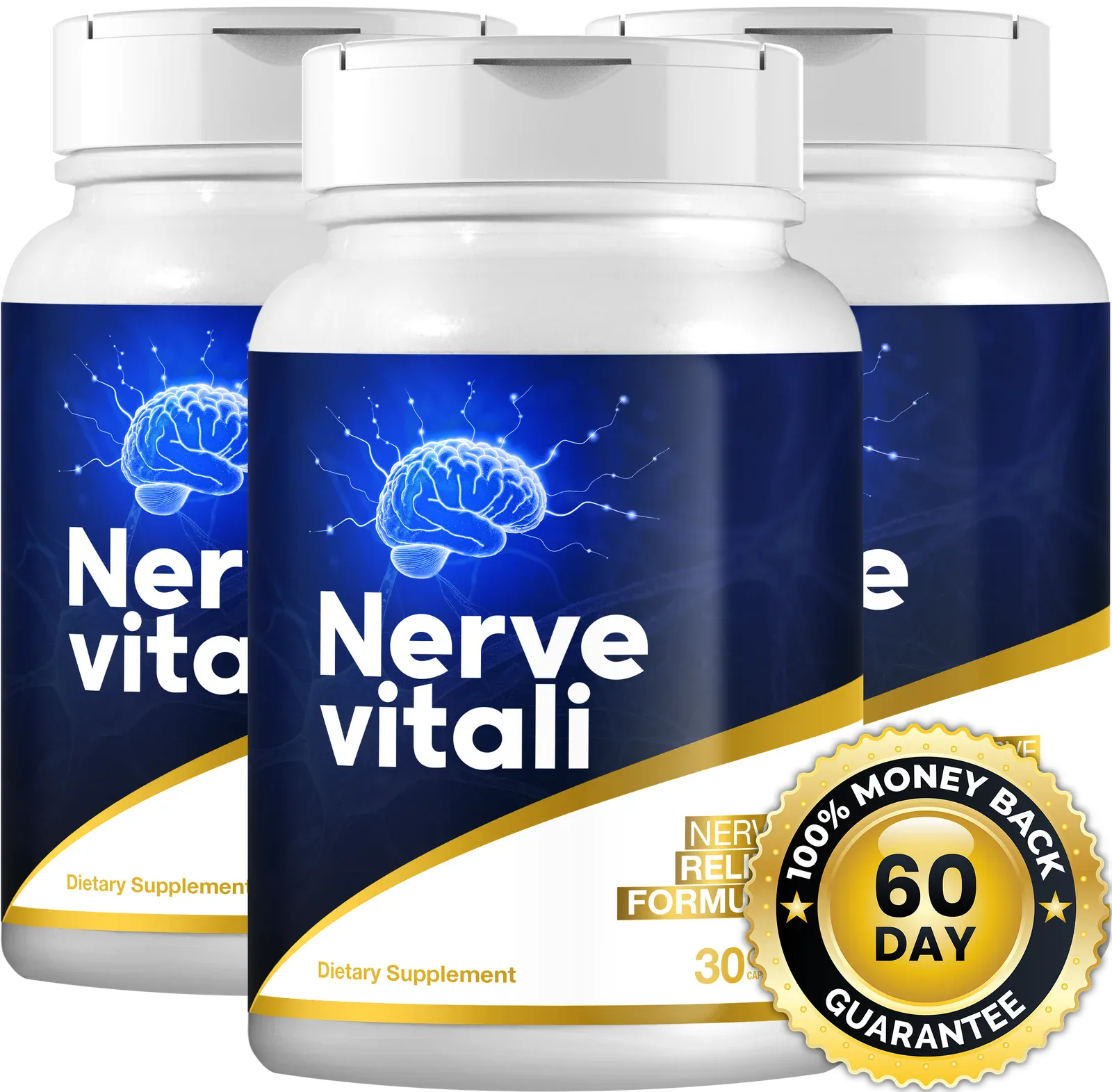 NerveVitali 3 bottles